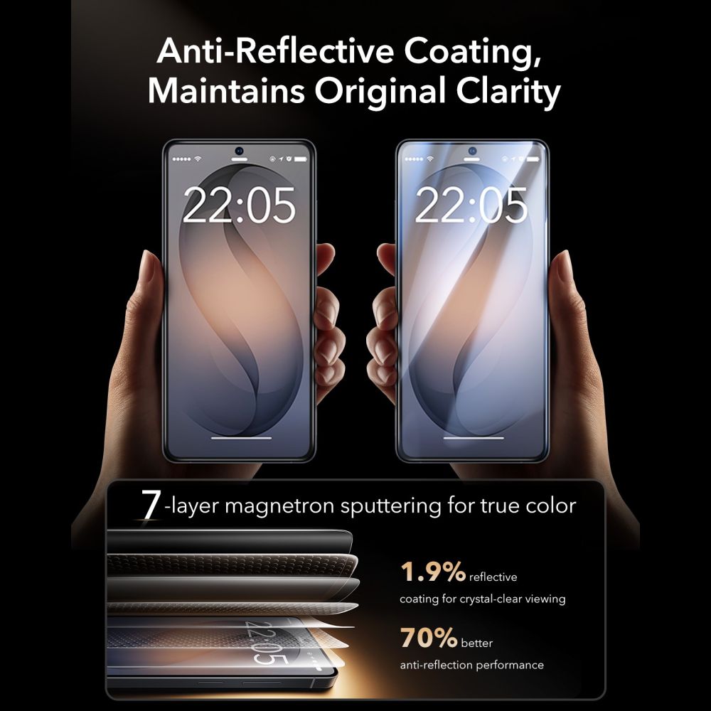 ESR UltraFit Armorite Pro Tempered Glass for Samsung Galaxy S26 Ultra_6