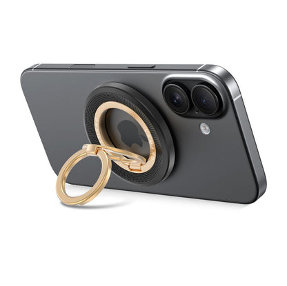 Tech-Protect MMR700 Lamano MagSafe Magnetic Phone Holder - Black and Gold_2