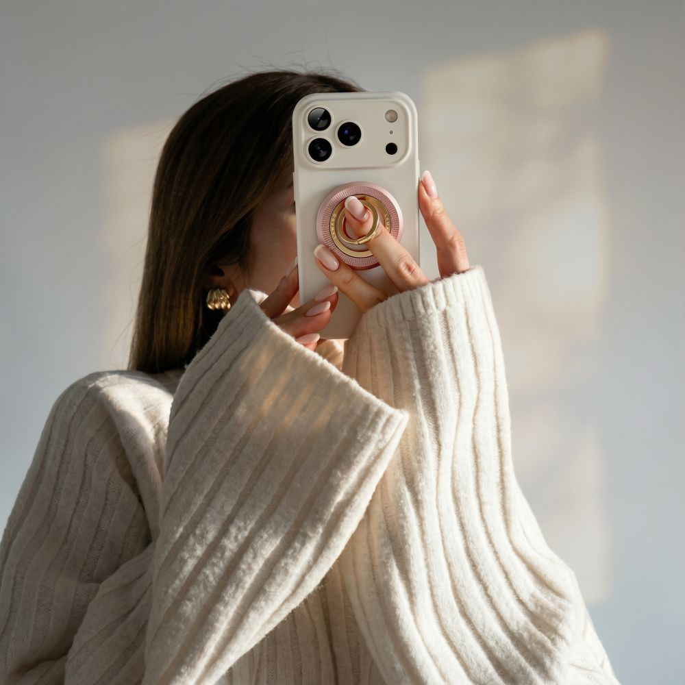 Tech-Protect MMR700 Lamano MagSafe Magnetic Phone Holder - Rose Gold_6