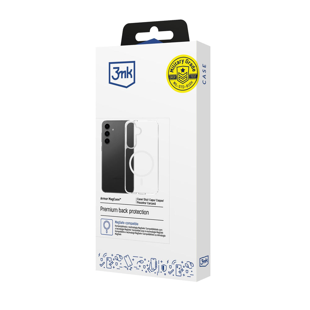 3mk Armor Magcase for Samsung Galaxy S24+ - transparent_9