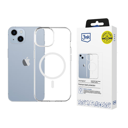 3mk Armor Magcase for iPhone 14 Plus - Transparent_0