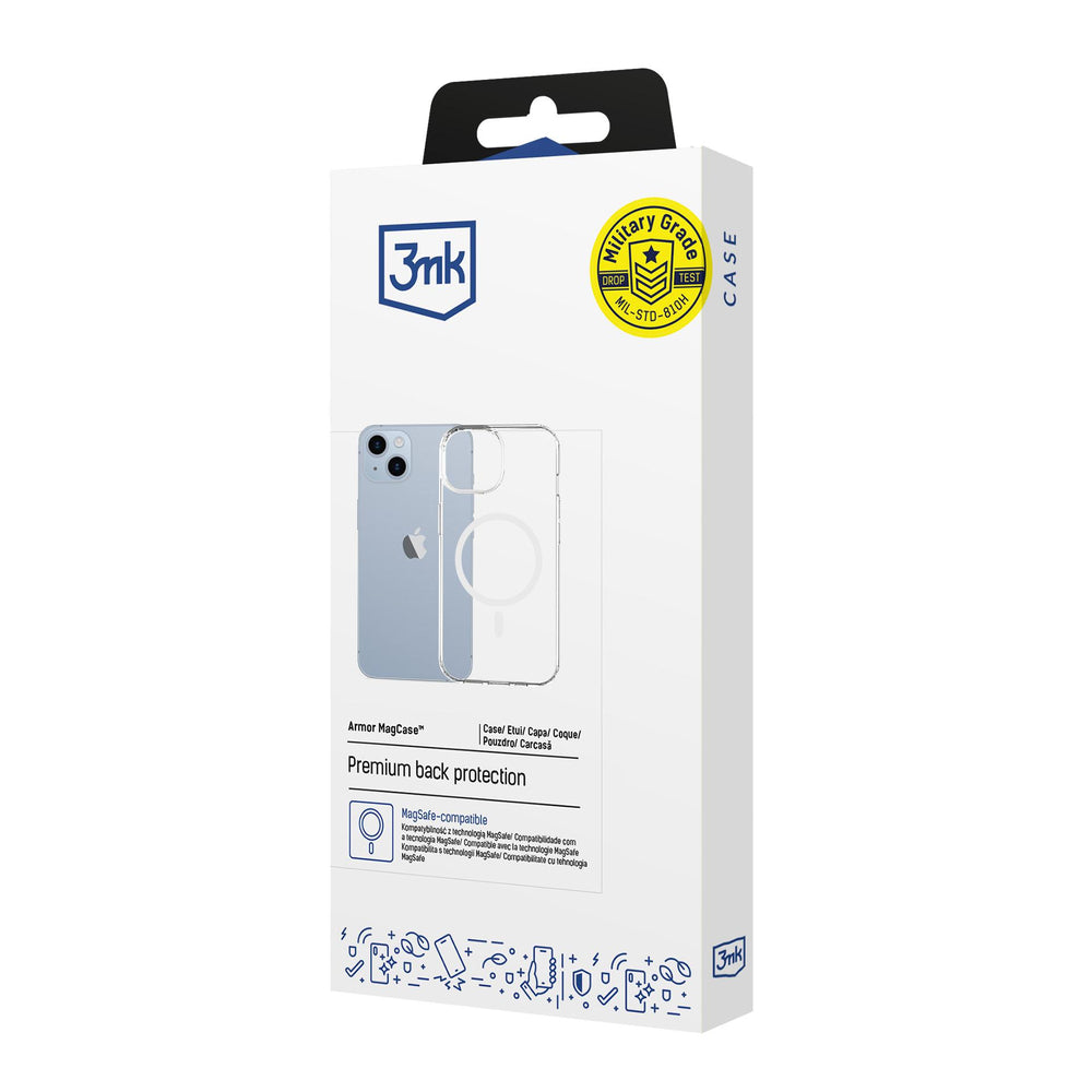 3mk Armor Magcase for iPhone 14 Plus - Transparent_6