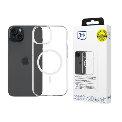 3mk Armor Magcase for iPhone 15 Plus - Transparent_0