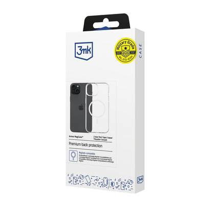 3mk Armor Magcase for iPhone 15 Plus - Transparent_3