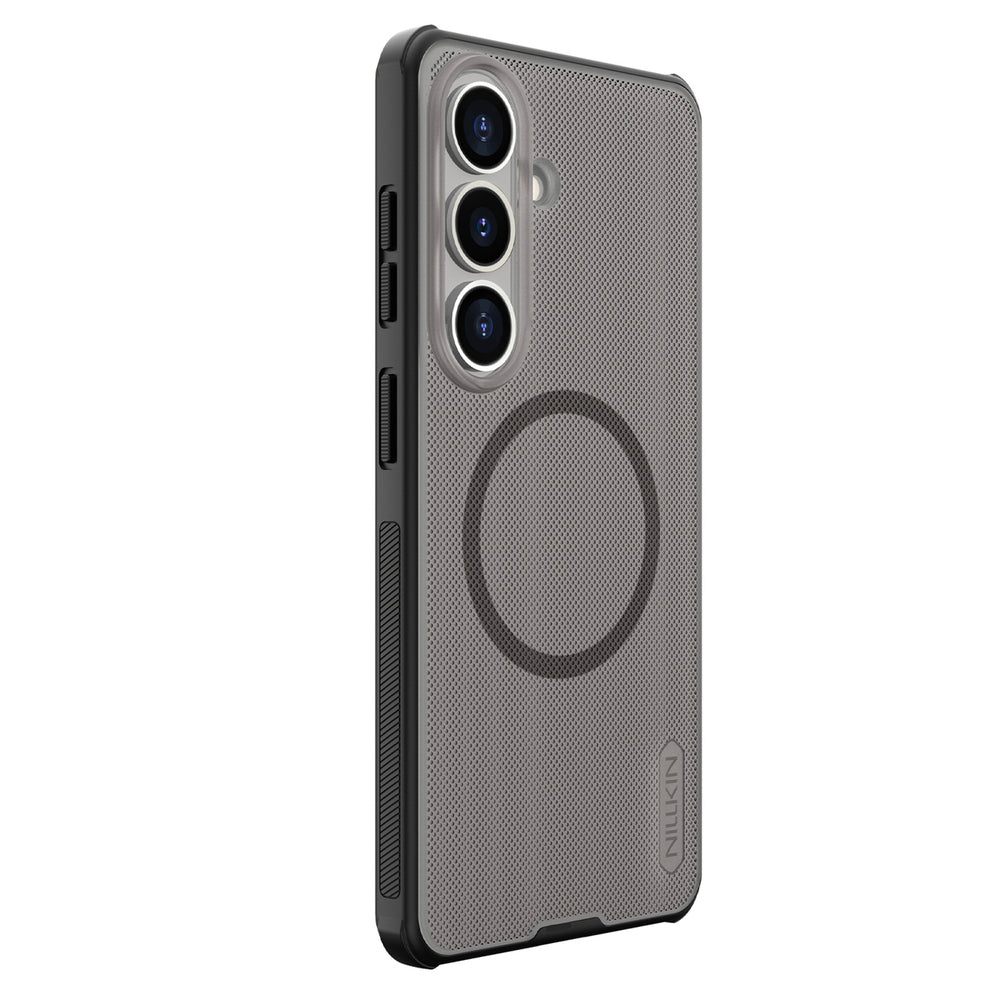 Nillkin Super Frosted Shield Pro Magnetic Case Compatible with MagSafe for Samsung Galaxy S26 - Translucent Black_3