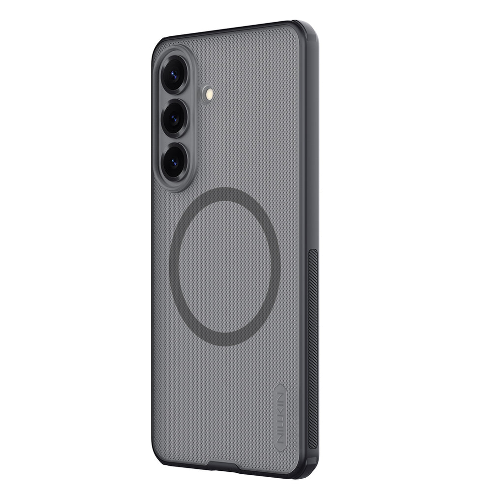 Nillkin Super Frosted Shield Pro Magnetic Case Compatible with MagSafe for Samsung Galaxy S26+ - Translucent Black_1
