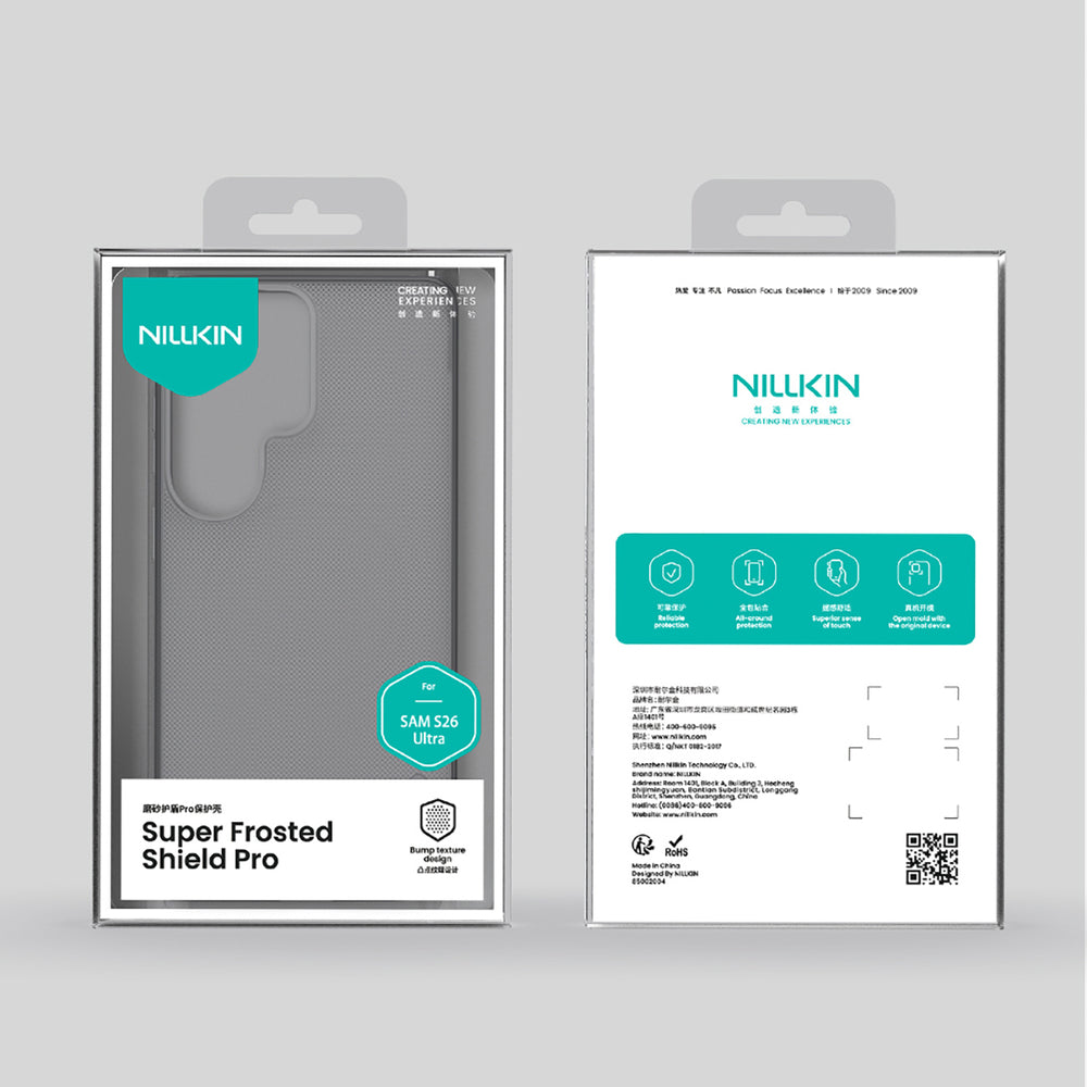 Nillkin Super Frosted Shield Pro Case for Samsung Galaxy S26 Ultra - Translucent Black_14