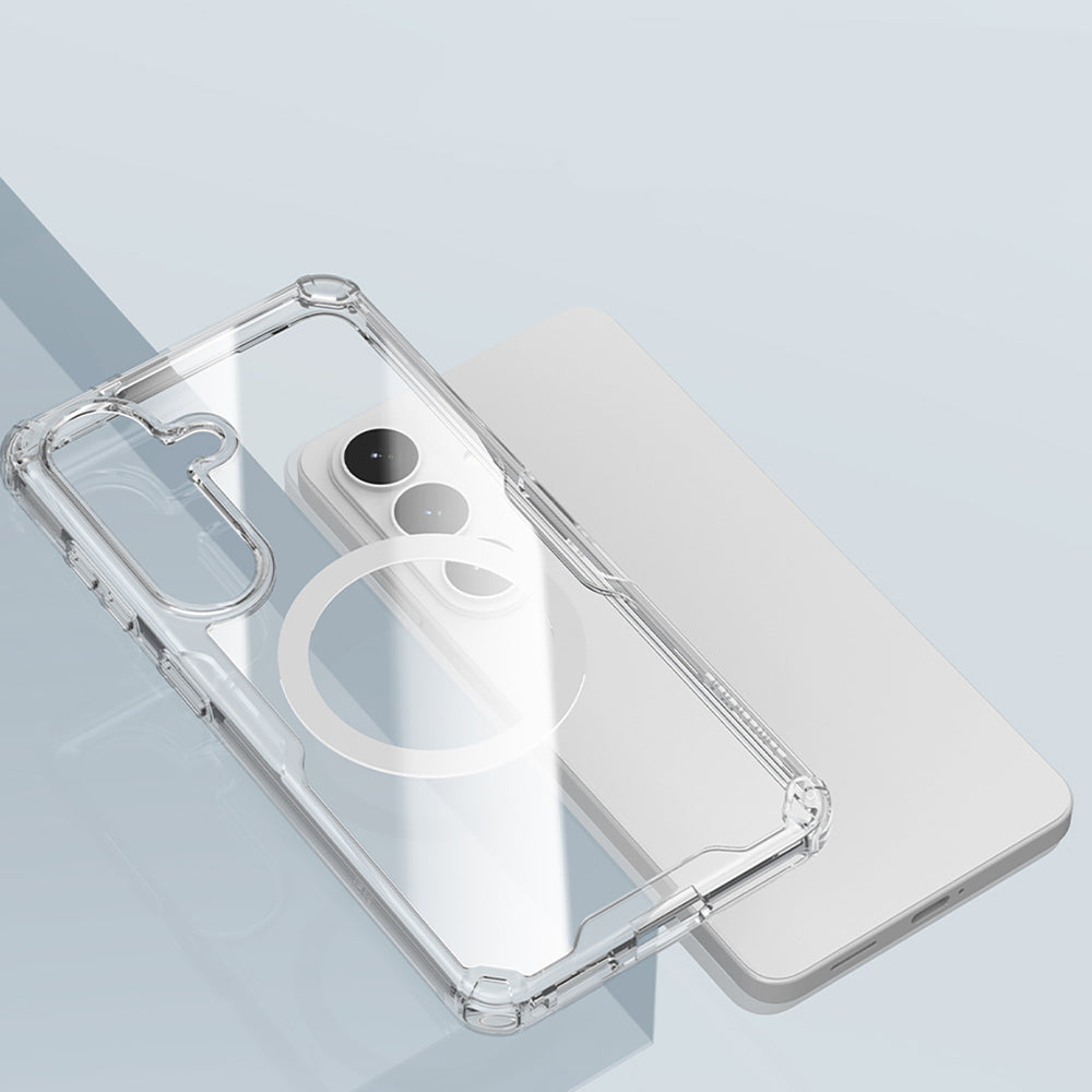 Nillkin Nature TPU Pro Case Compatible with MagSafe for Samsung Galaxy S26+ - White_7