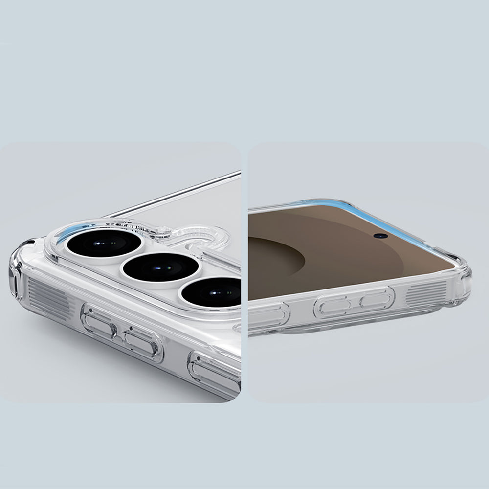 Nillkin Nature TPU Pro Case Compatible with MagSafe for Samsung Galaxy S26 - White_11