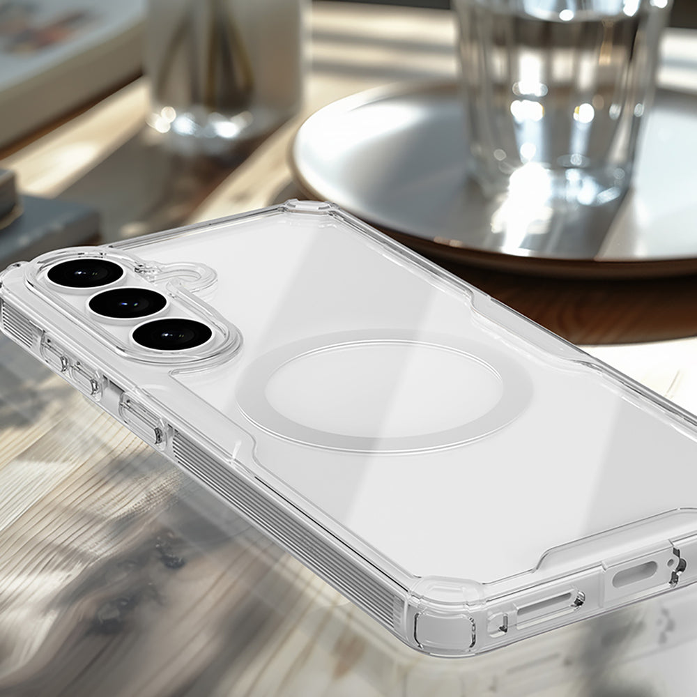 Nillkin Nature TPU Pro Case Compatible with MagSafe for Samsung Galaxy S26 - White_15