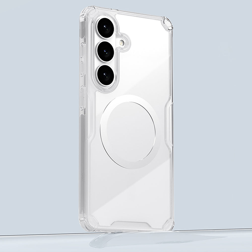 Nillkin Nature TPU Pro Case Compatible with MagSafe for Samsung Galaxy S26 - White_5