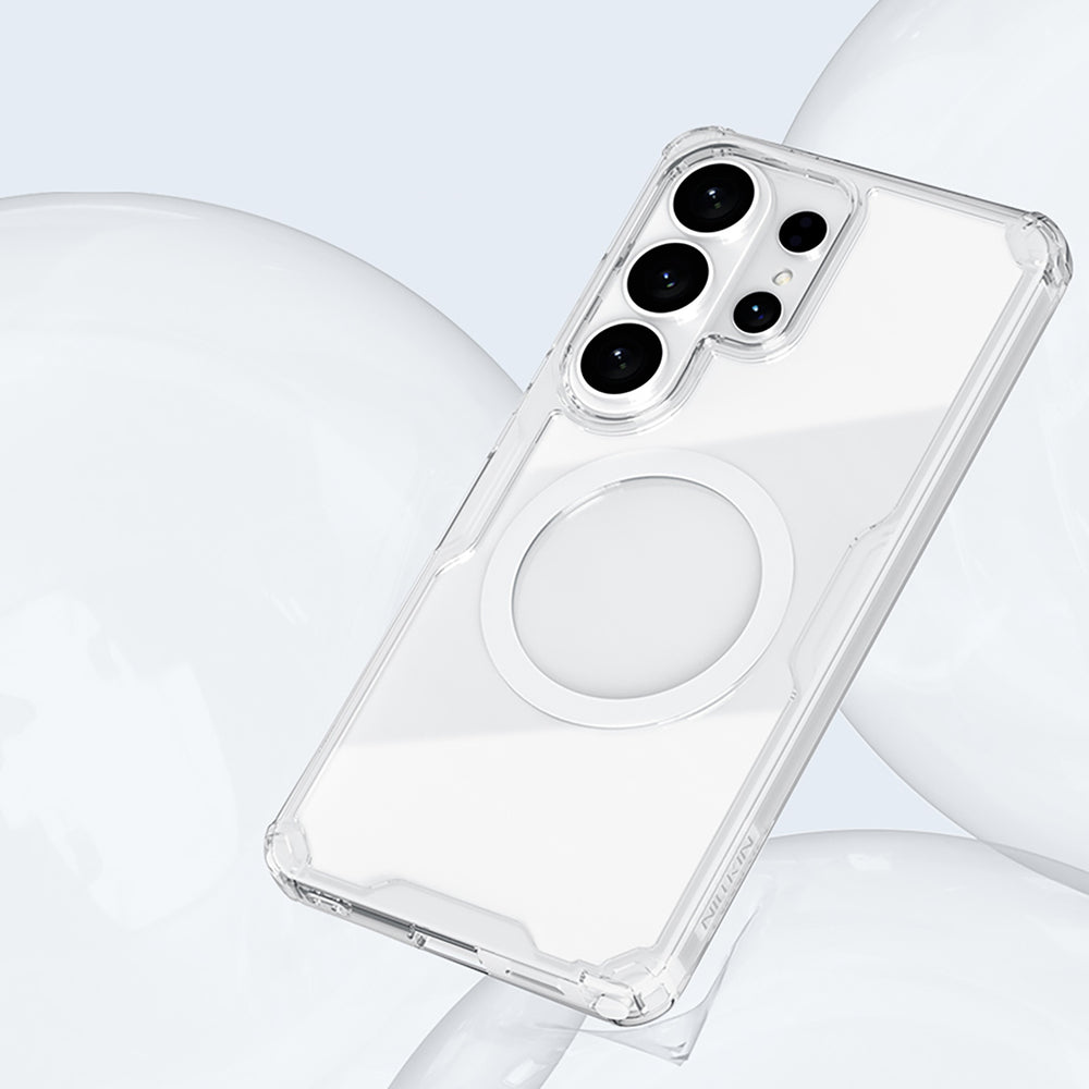 Nillkin Nature TPU Pro Case Compatible with MagSafe for Samsung Galaxy S26 Ultra - White_10