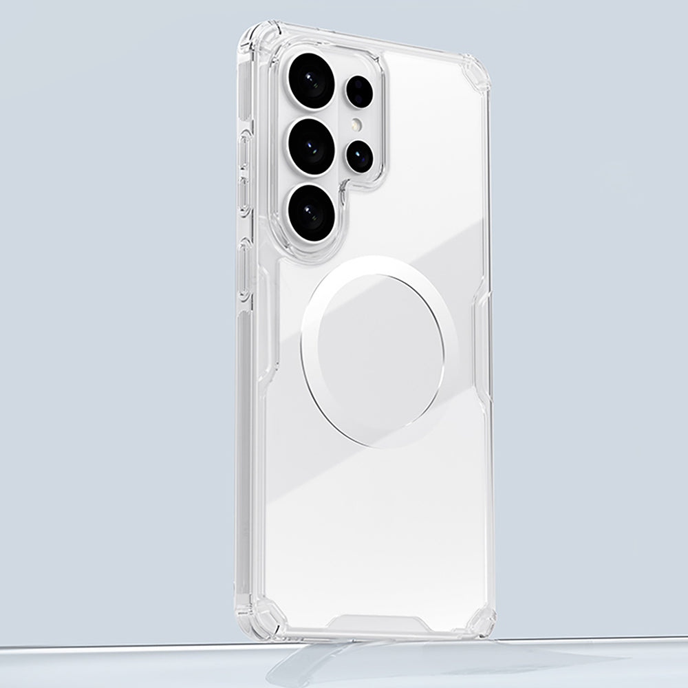 Nillkin Nature TPU Pro Case Compatible with MagSafe for Samsung Galaxy S26 Ultra - White_5