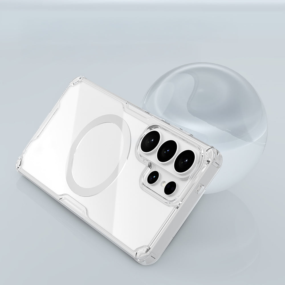 Nillkin Nature TPU Pro Case Compatible with MagSafe for Samsung Galaxy S26 Ultra - White_6
