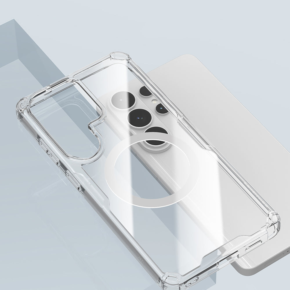 Nillkin Nature TPU Pro Case Compatible with MagSafe for Samsung Galaxy S26 Ultra - White_7