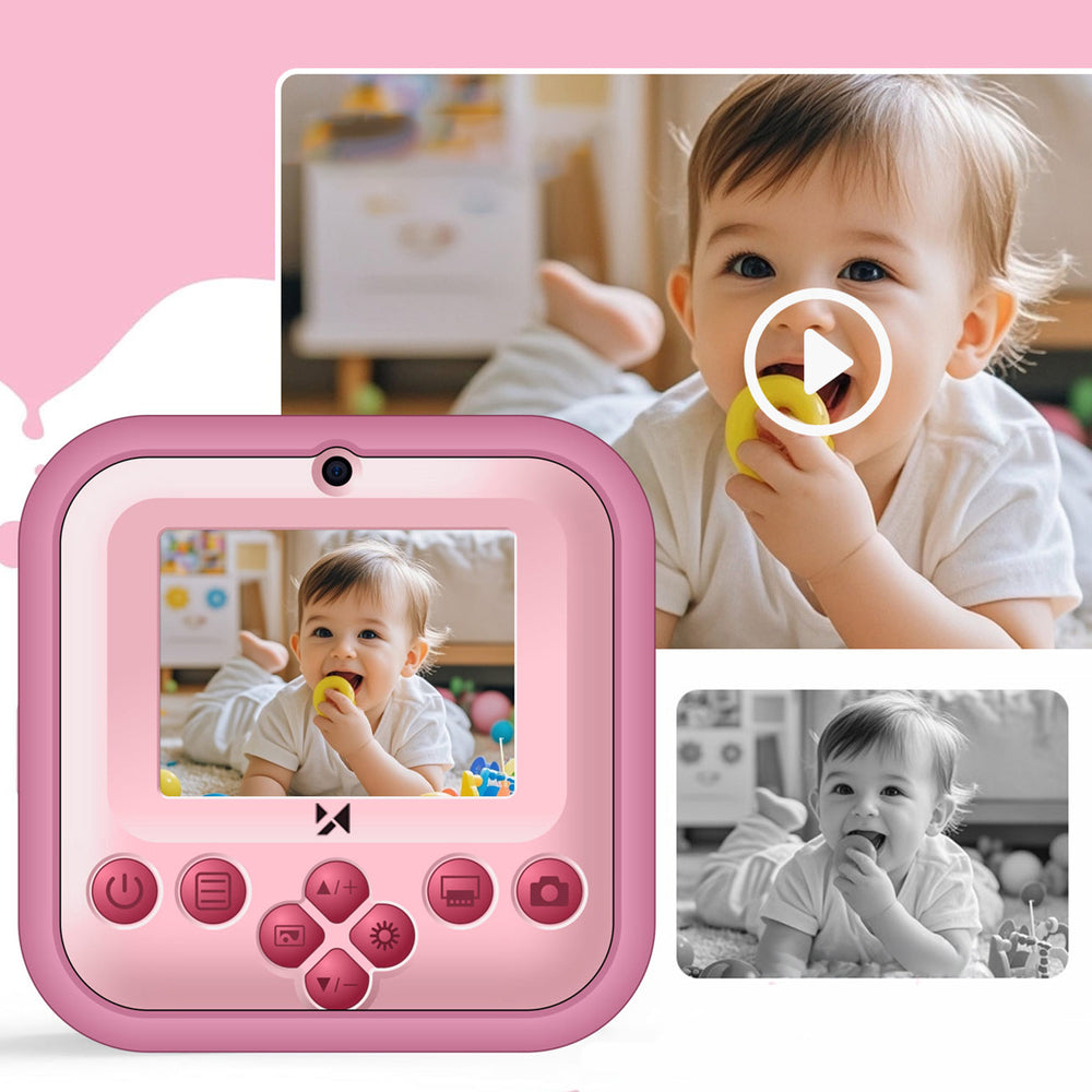 Wozinsky WDT-03 Thermal Printer Camera for Kids - Pink_6