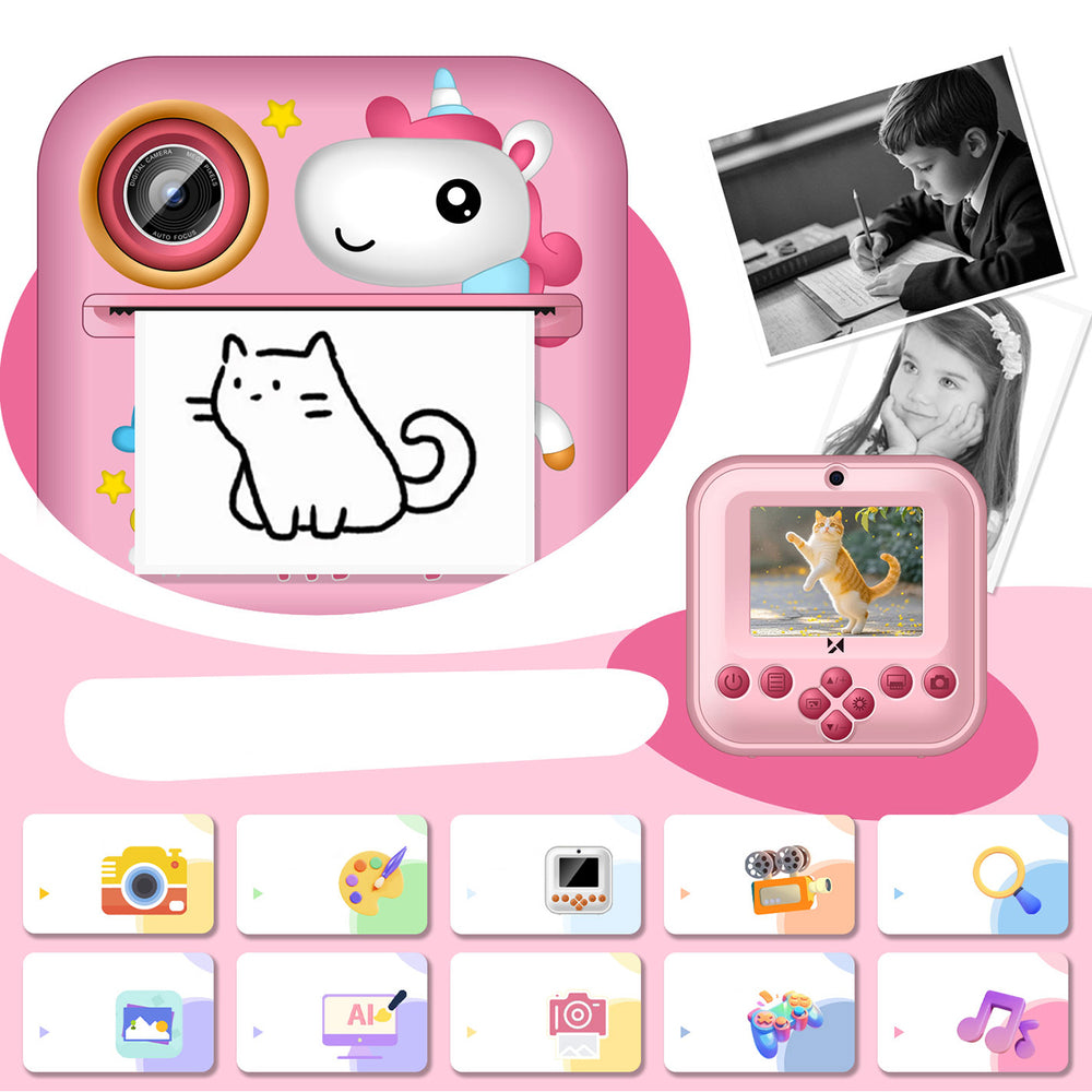 Wozinsky WDT-03 Thermal Printer Camera for Kids - Pink_7