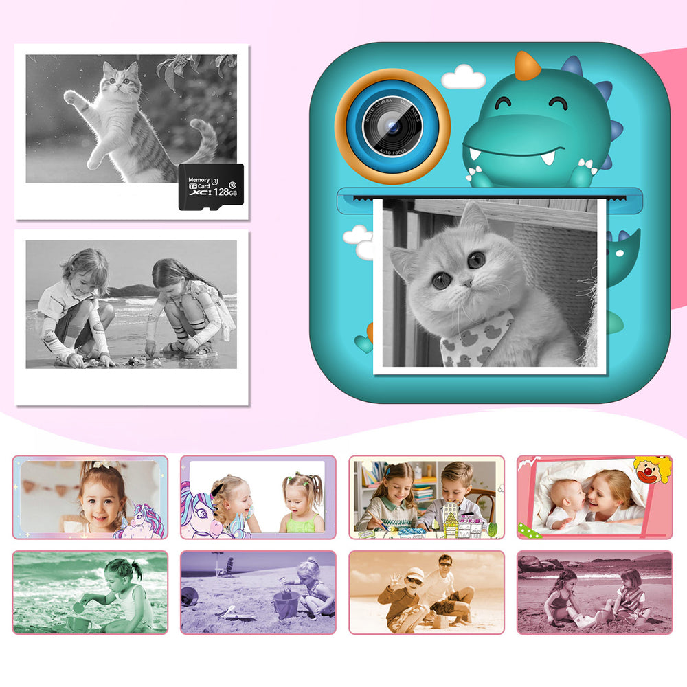 Wozinsky WDT-04 Thermal Printer Camera for Kids - Green_7