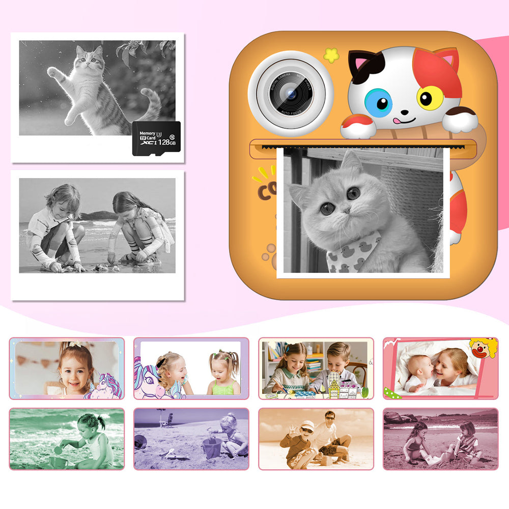 Wozinsky WDT-05 Thermal Printer Camera for Kids - Orange_7