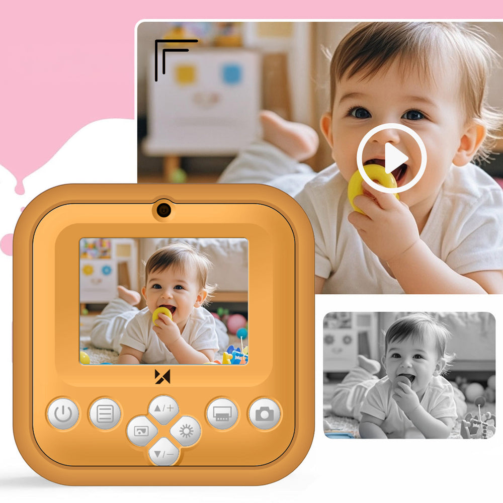 Wozinsky WDT-05 Thermal Printer Camera for Kids - Orange_9