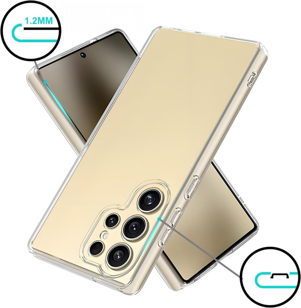 Tech-Protect FlexAir Case for Samsung Galaxy S26 Ultra - Transparent_2