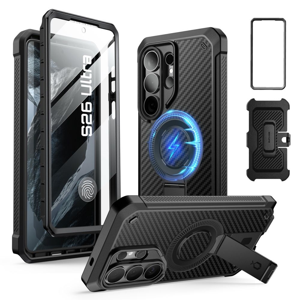 Supcase Unicorn Beetle Pro Mag MagSafe 2-Set Case for Samsung Galaxy S26 Ultra - Black_0