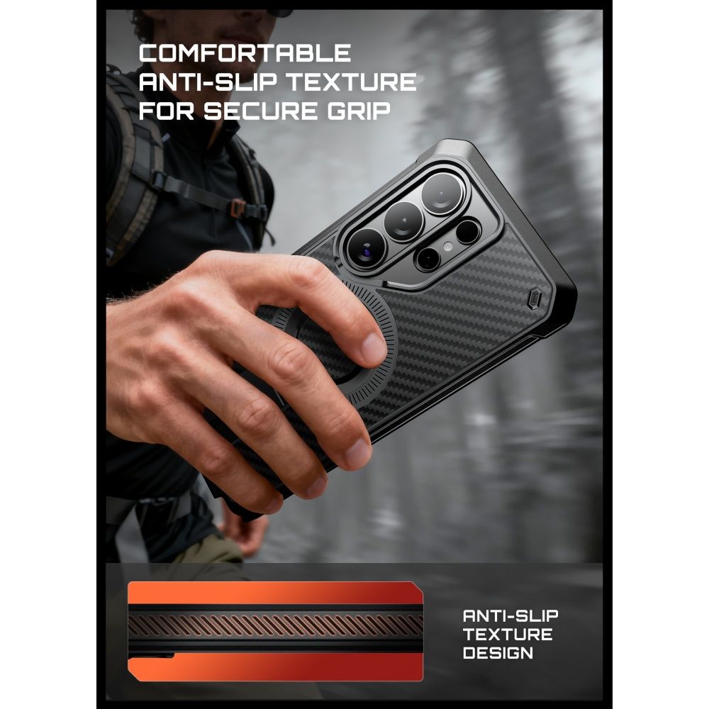 Supcase Unicorn Beetle Pro Mag MagSafe 2-Set Case for Samsung Galaxy S26 Ultra - Black_7