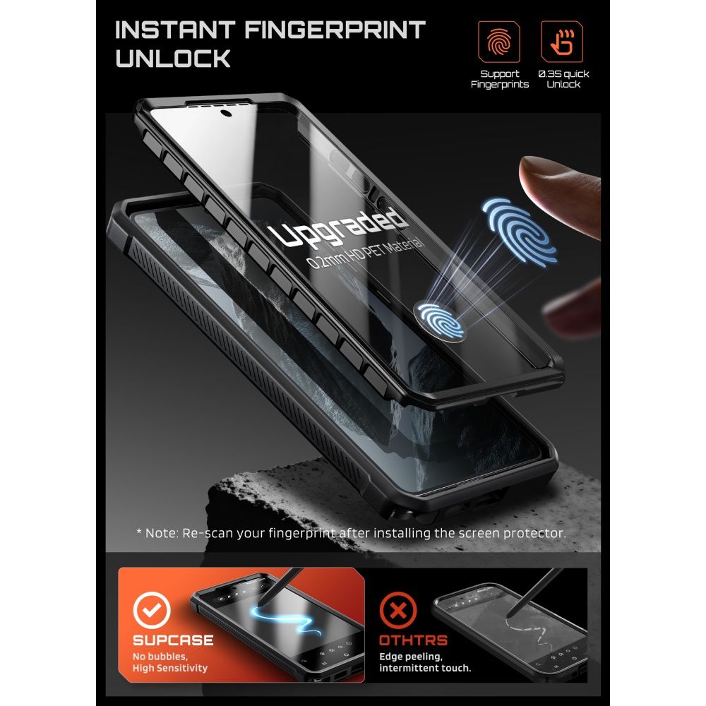 Supcase Unicorn Beetle Pro Mag MagSafe 2-Set Case for Samsung Galaxy S26 Ultra - Black_8