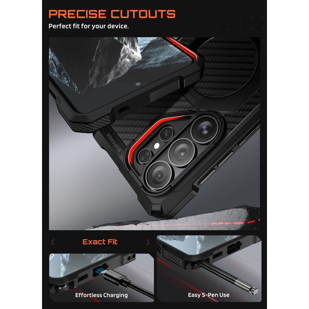 Supcase UB Grip Mag MagSafe Case for Samsung Galaxy S26 Ultra - Black_6