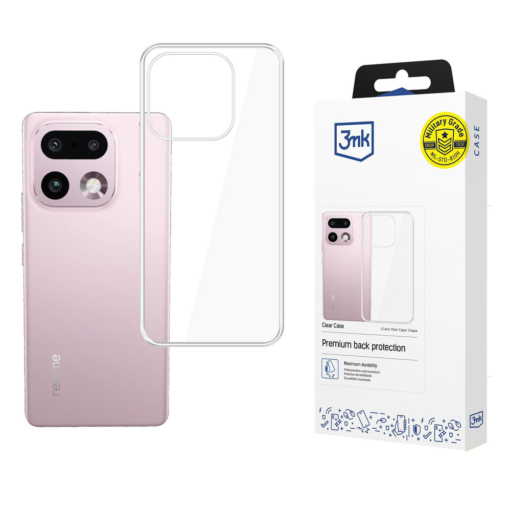 3mk Clear Case for Realme 16 Pro+ 5G - transparent_0
