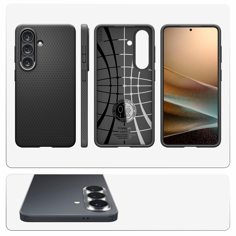 Hard Case Spigen Liquid Air for Samsung Galaxy S26 S942, Matte Black ACS10726_14