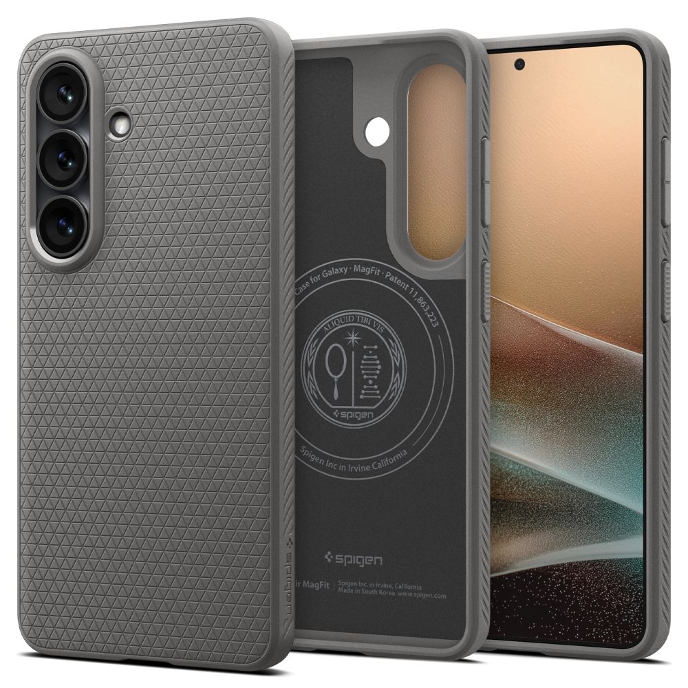 Hard Case Spigen Liquid Air with MagSafe for Samsung Galaxy S26 S942, Marble Grey ACS10731_0