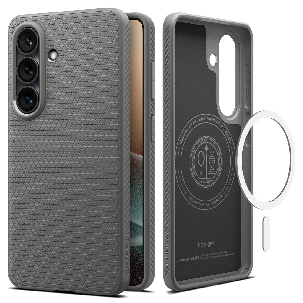Hard Case Spigen Liquid Air with MagSafe for Samsung Galaxy S26 S942, Marble Grey ACS10731_1