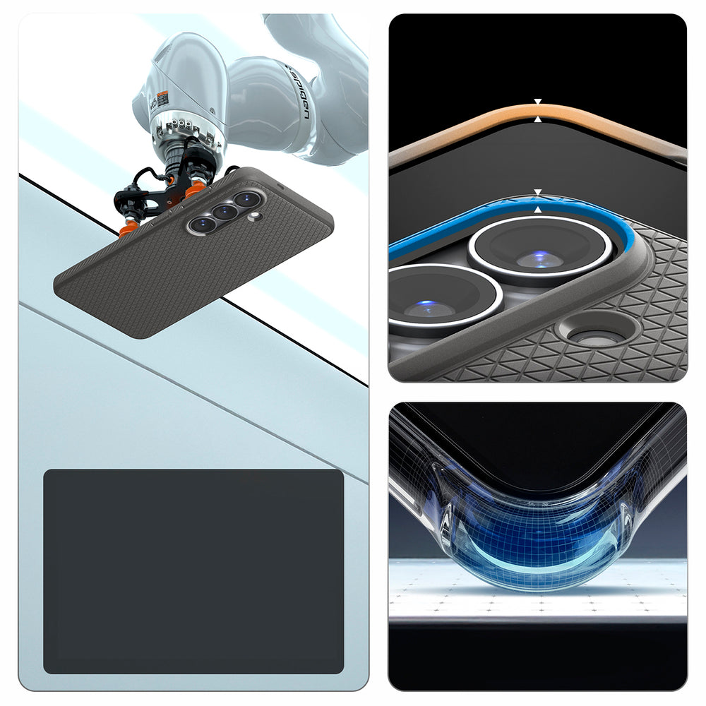 Hard Case Spigen Liquid Air with MagSafe for Samsung Galaxy S26 S942, Marble Grey ACS10731_20