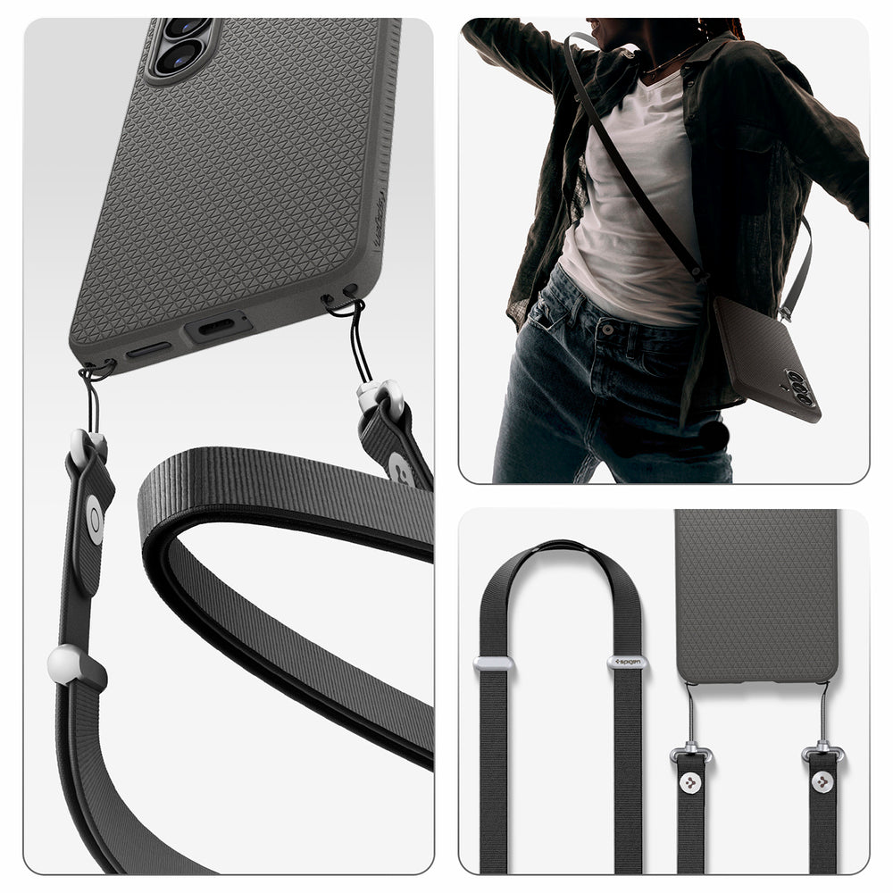 Hard Case Spigen Liquid Air with MagSafe for Samsung Galaxy S26 S942, Marble Grey ACS10731_23
