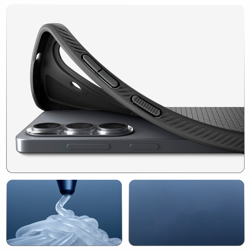 Hard Case Spigen Liquid Air with MagSafe for Samsung Galaxy S26 S942, Matte Black ACS10730_19