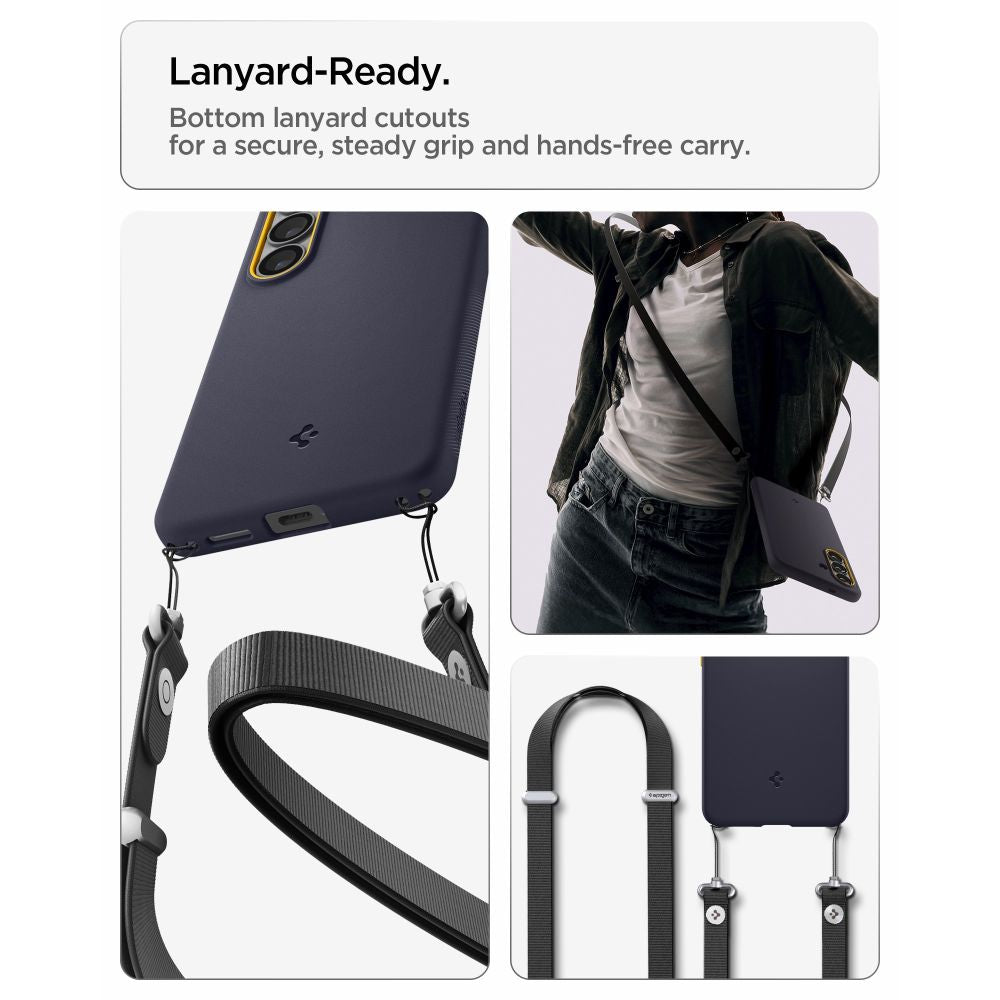 Hard Case Spigen Caseology Nano Pop with MagSafe for Samsung Galaxy S26 S942, Blueberry Navy ACS11065_12