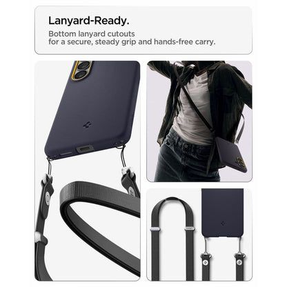 Hard Case Spigen Caseology Nano Pop with MagSafe for Samsung Galaxy S26 S942, Blueberry Navy ACS11065_12