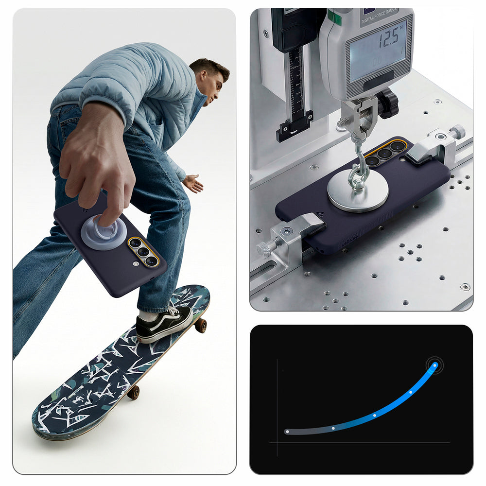 Hard Case Spigen Caseology Nano Pop with MagSafe for Samsung Galaxy S26 S942, Blueberry Navy ACS11065_14