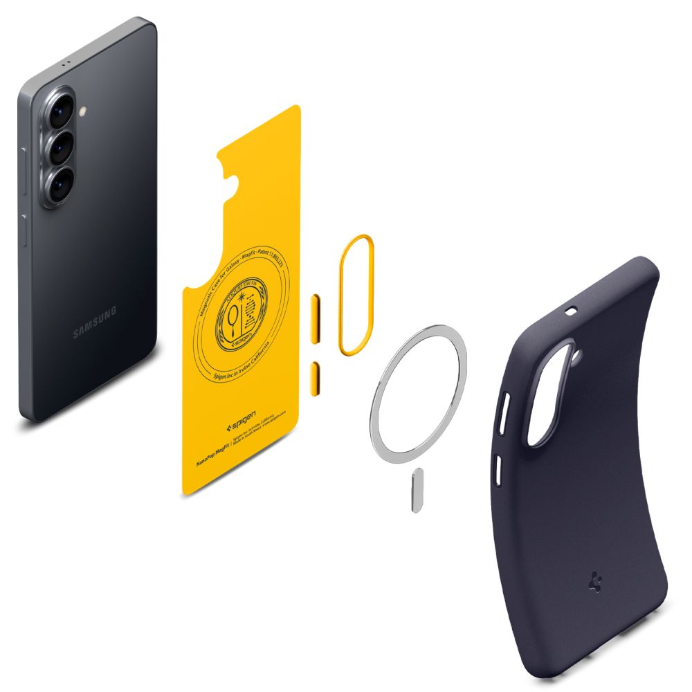 Hard Case Spigen Caseology Nano Pop with MagSafe for Samsung Galaxy S26 S942, Blueberry Navy ACS11065_5