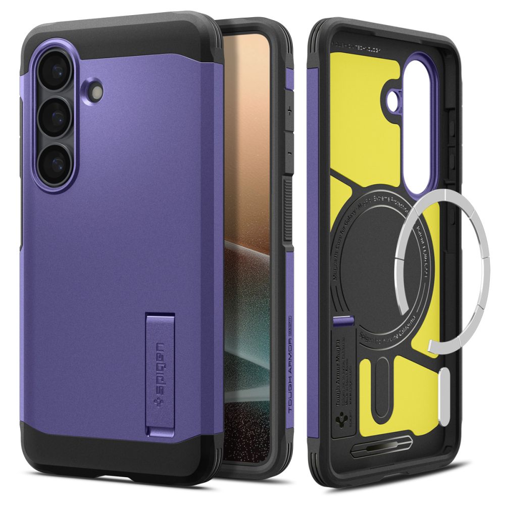 Hard Case Spigen Tough Armor with MagSafe for Samsung Galaxy S26 S942, Ash Violet ACS11221_1