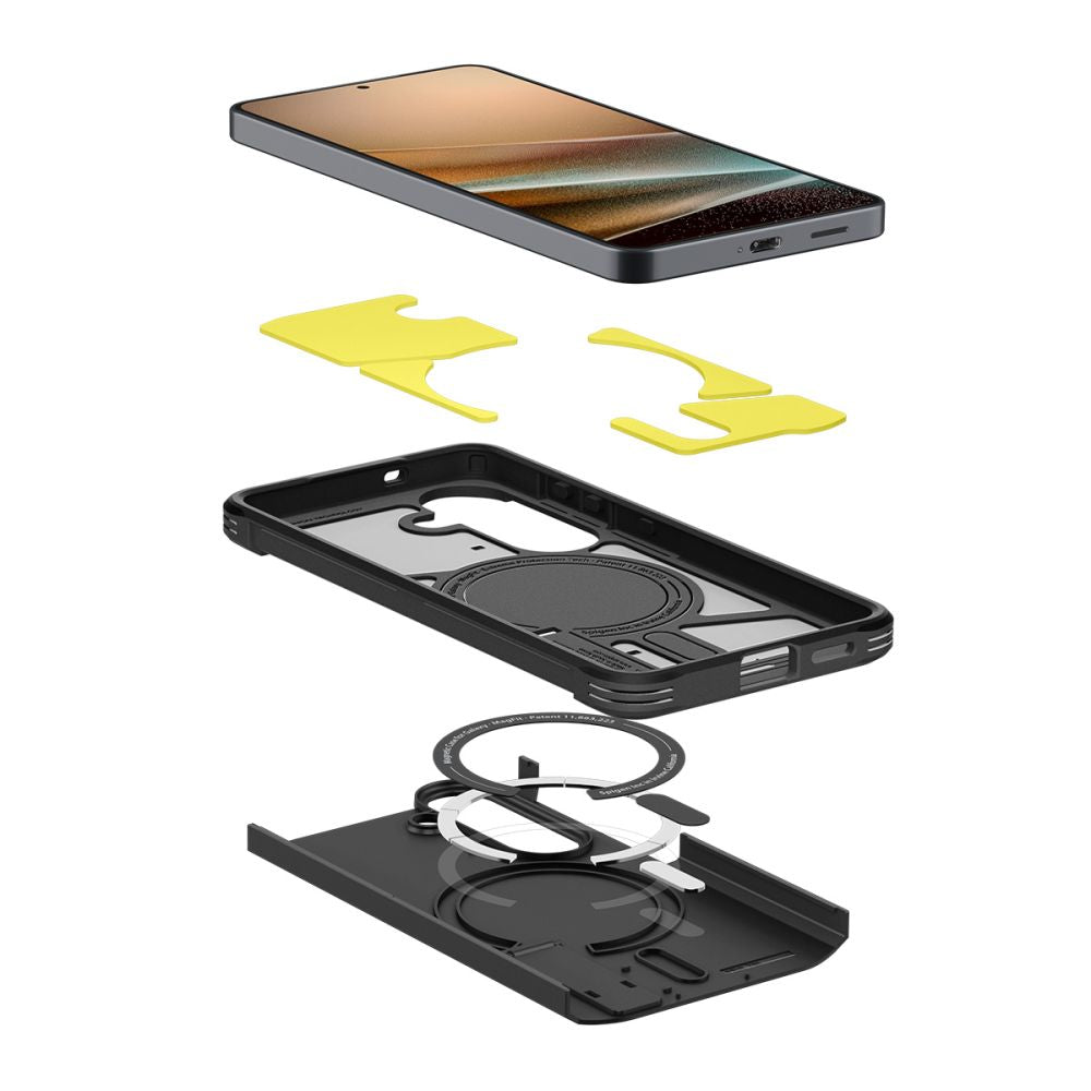 Spigen Tough Armor Mag MagSafe Case for Samsung Galaxy S26 - Black_7