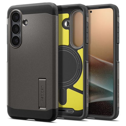 Hard Case Spigen Tough Armor with MagSafe for Samsung Galaxy S26 S942, Gunmetal ACS10739_0
