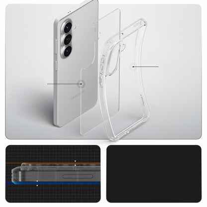 Hard Case Spigen Ultra Hybrid for Samsung Galaxy S26 S942, Crystal Clear ACS10732_14