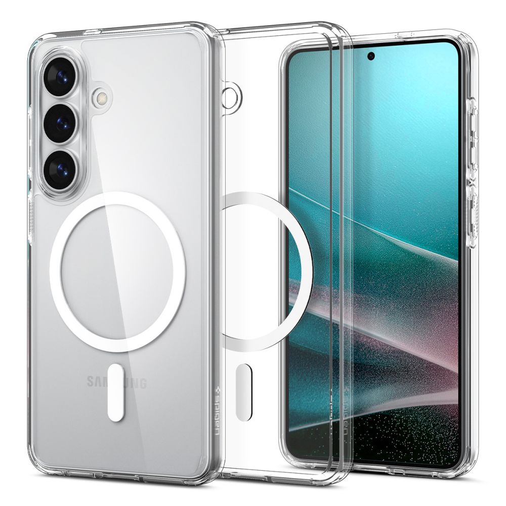 Hard Case Spigen Ultra Hybrid with MagSafe for Samsung Galaxy S26 S942, Clear White ACS10734_0