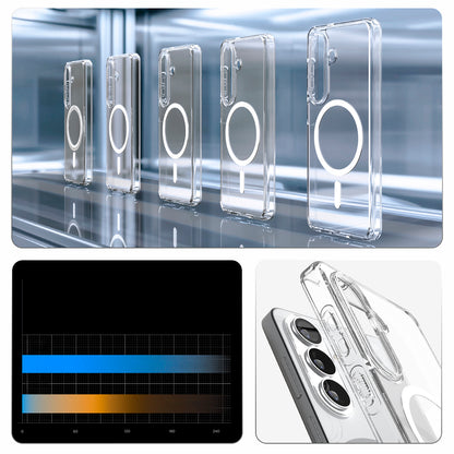 Hard Case Spigen Ultra Hybrid with MagSafe for Samsung Galaxy S26 S942, Clear White ACS10734_15
