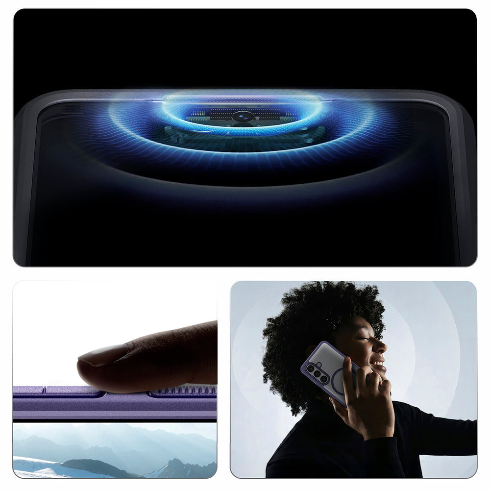 Hard Case Spigen Ultra Hybrid with MagSafe for Samsung Galaxy S26 S942, Deep Purple ACS11220_14