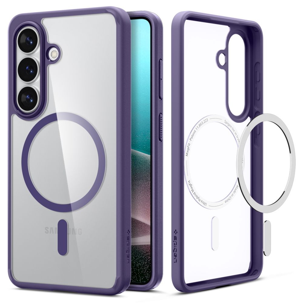 Hard Case Spigen Ultra Hybrid with MagSafe for Samsung Galaxy S26 S942, Deep Purple ACS11220_1