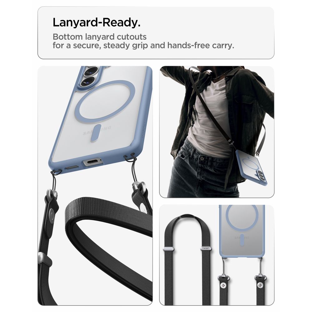 Hard Case Spigen Ultra Hybrid with MagSafe for Samsung Galaxy S26 S942, Light Blue ACS11219_12
