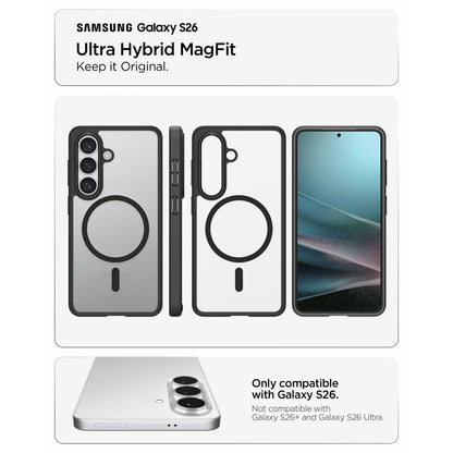 Hard Case Spigen Ultra Hybrid with MagSafe for Samsung Galaxy S26 S942, Matte Black ACS10735_5
